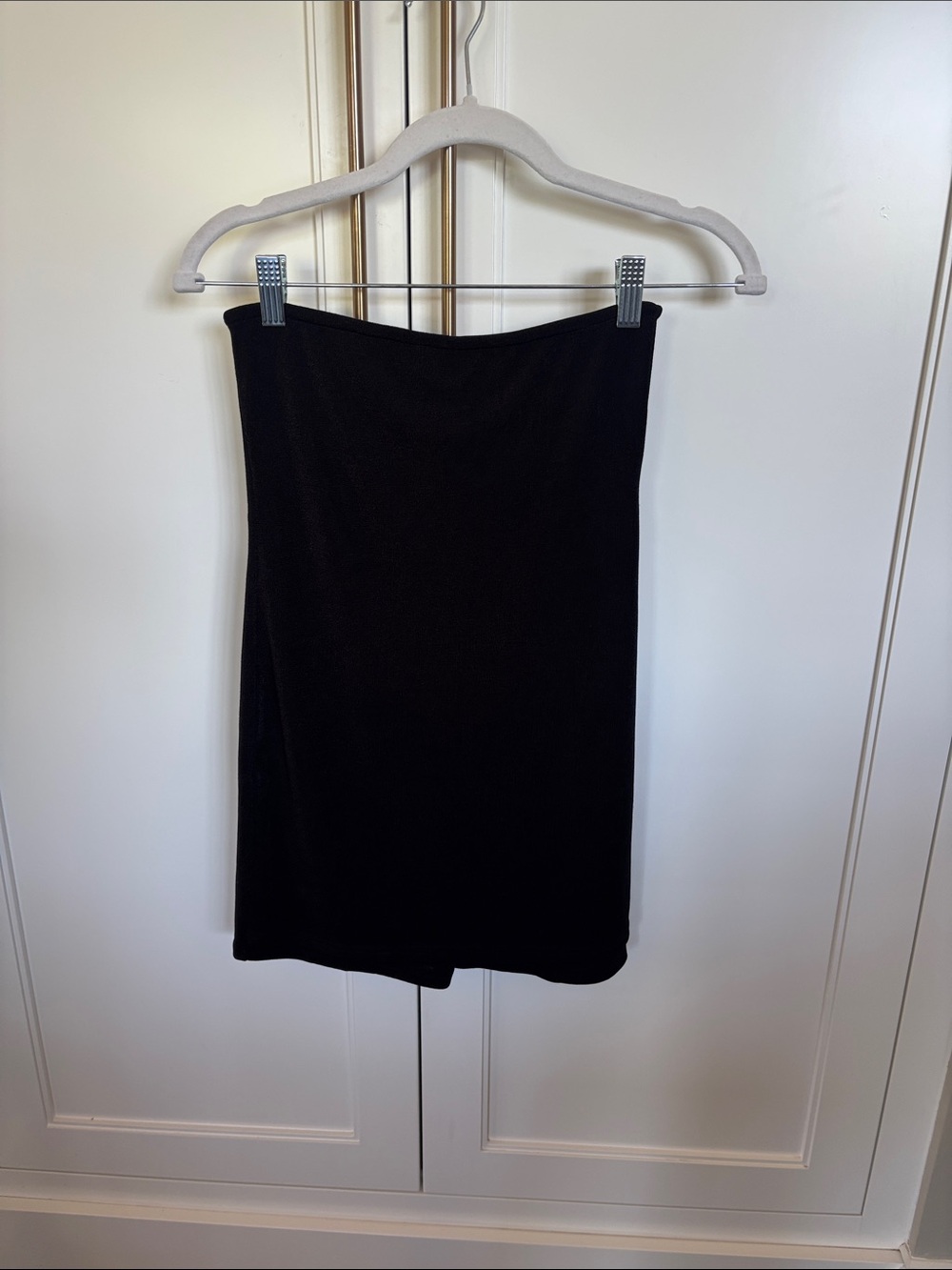 Edikted Black skort romper  - size small